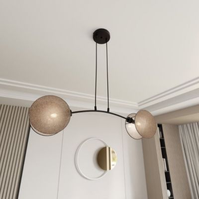 Lampa wisząca MOTIF 2 NATURAL EMIBIG (1328/2)